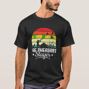 Die Fasanenjagd auf Vögel der Vogelscheuche T-Shirt