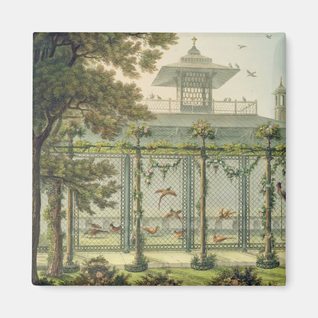 Die Fasanterie, eingraviert von Joseph Constantine Magnet (Vorne)