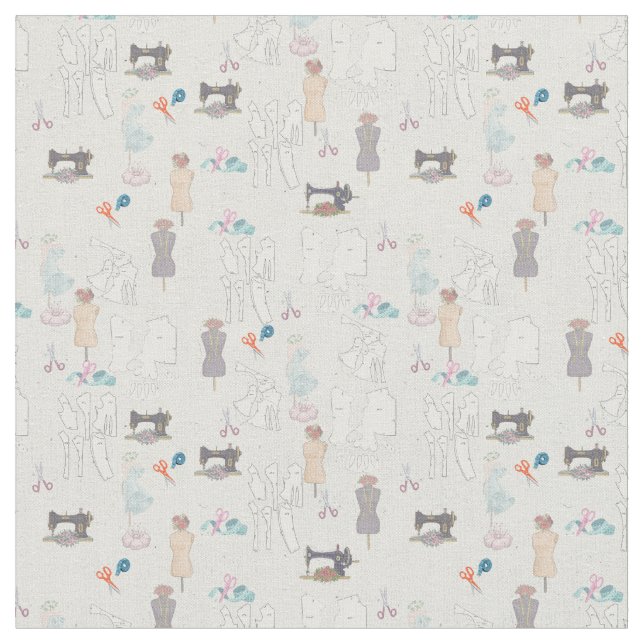 Die Fashion Designer Tools Fabric Stoff (Nahaufnahme)