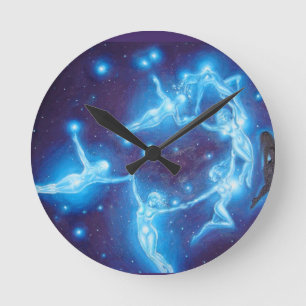 Die Fassaden Runde Wanduhr