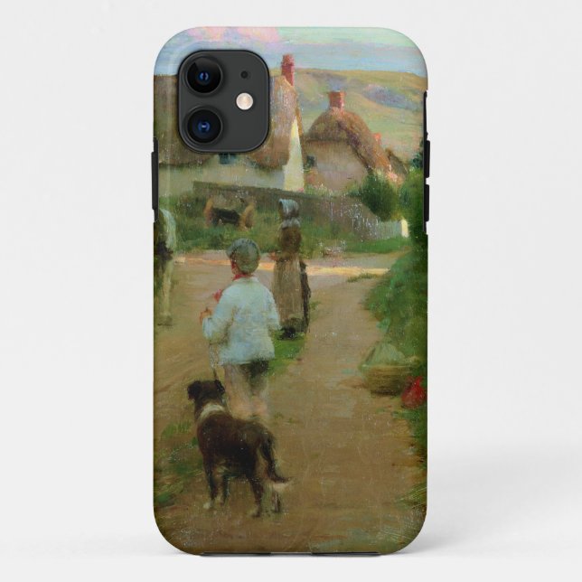 Die Faulenzer, 1888 (Öl auf Leinwand) Case-Mate iPhone Hülle (Rückseite)