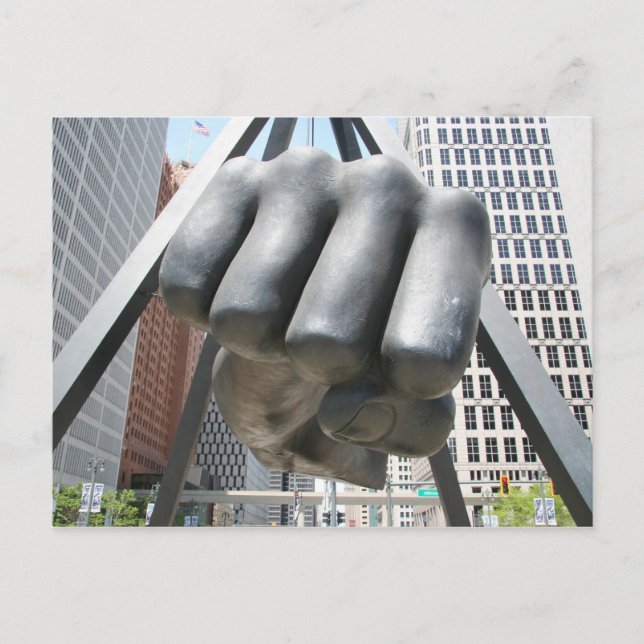 Die Faust Postkarte (Vorderseite)