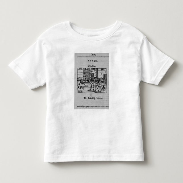 Die fechtende Schule Kleinkind T-shirt (Vorderseite)