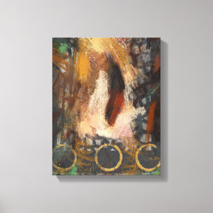 Die Feder Canvas drucken Leinwanddruck