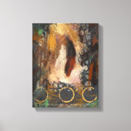 Die Feder Canvas drucken Leinwanddruck