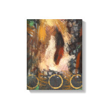 Die Feder Canvas drucken