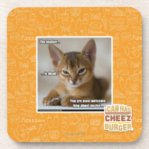 Die Feder ist tot Getränkeuntersetzer