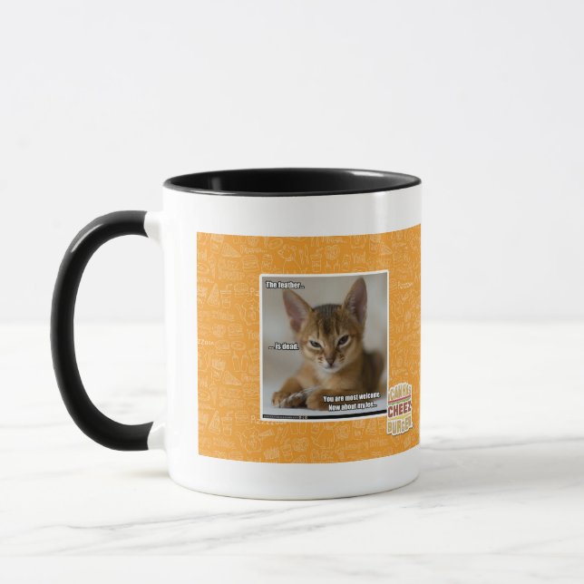 Die Feder ist tot Tasse (Links)