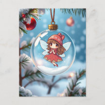 Die Fee im Weihnachtsbaum