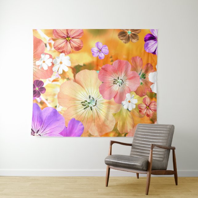 Die Fee kommt bald 3 Wandteppich (Beispiel (Horizontal))