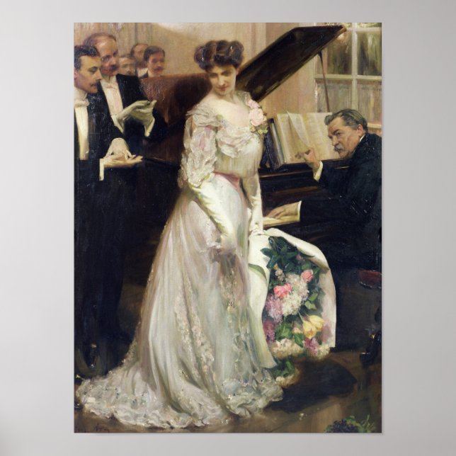Die Feier 1906 Poster (Vorne)