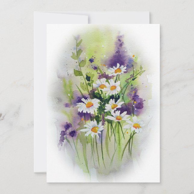 Die FeldBouquet Dankeskarte (Vorderseite)