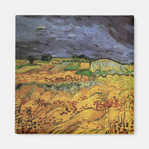 Die Felder von Vincent van Gogh Magnet