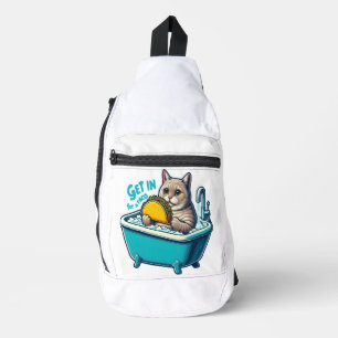 Die Feline Taco Soak Crossbody Bag
