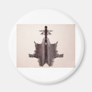 Die Fell-Haut-Wolldecke der Rorschach Magnet