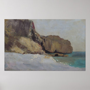 Die Felsen bei Vallieres, nahe Royan Poster