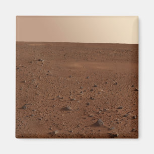 Die felsige Oberfläche von Mars Magnet