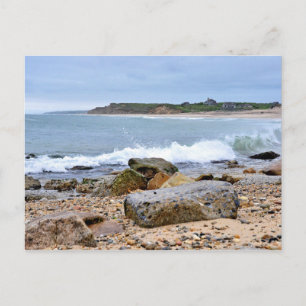 Die Felsstrände von Montauk, Long Island, NY Postkarte