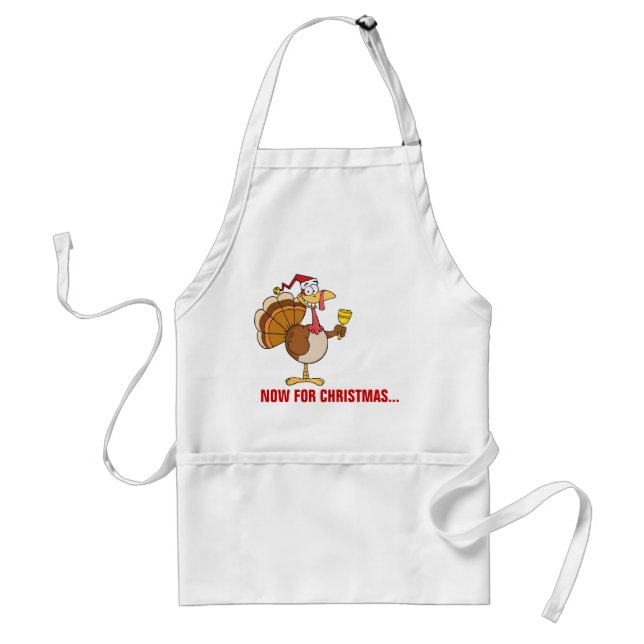 Die Feriensaison bis Weihnachten durchmachen Schürze (Vorne)