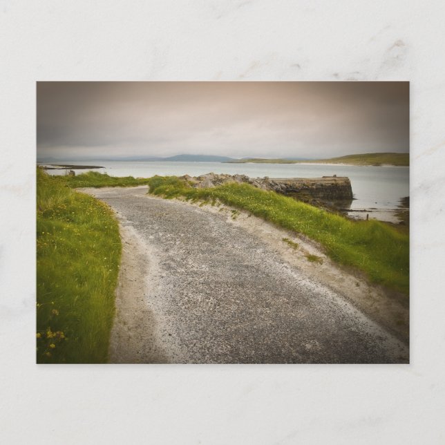 Die Ferne von Barra Postkarte (Vorderseite)