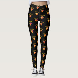 Die Fest-Modus-Türkei-Gewichts-Anheben lustig Leggings