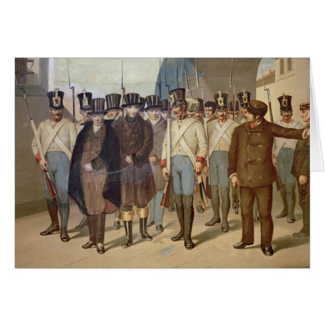 Die Festnahme des Carbonari (Vorderseite (Horizontal))