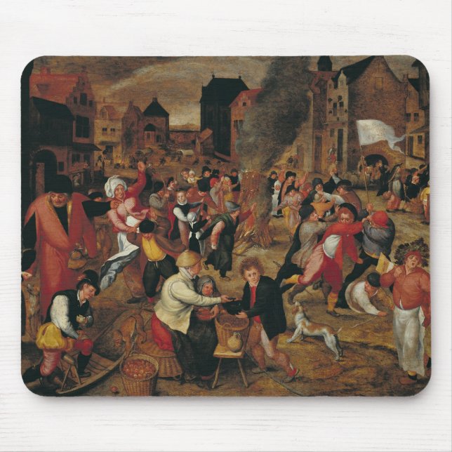 Die Feuer von St Martin Mousepad (Vorne)
