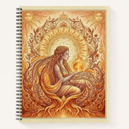 Die Feuerpriesterin Notizbuch