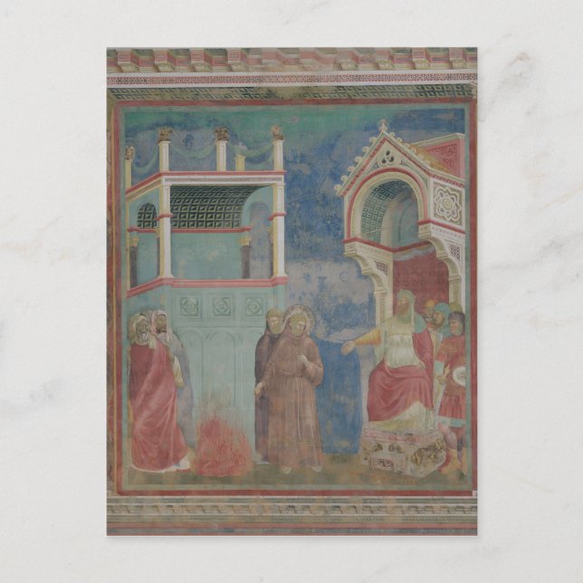 Die Feuerprobe Postkarte (Vorderseite)