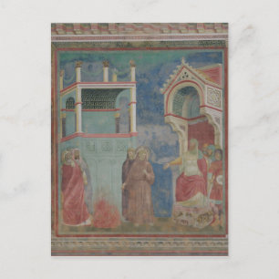 Die Feuerprobe Postkarte