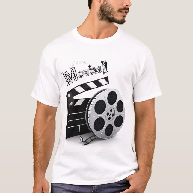 Die Filme: T - Shirt für Rollen und Klapper (Vorderseite)