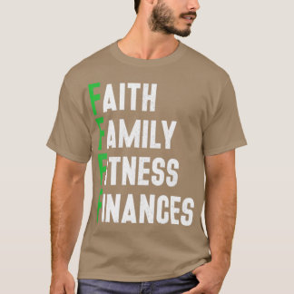 Die Finanzierung der Fitness der Familie: Prioritä T-Shirt