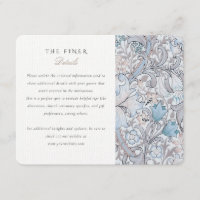 Die Finer Details Card Lilies William Morris