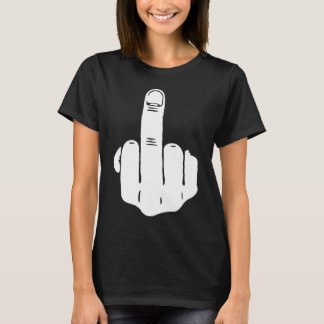 Die Finger-unhöfliche lustige obszöne offensive T-Shirt
