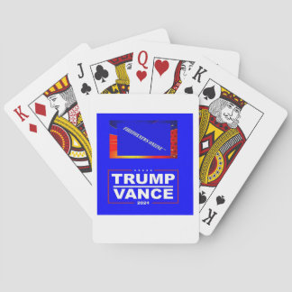 Die FIREFOXNEWS ONLINE™ Trump Vance Poker Cards Spielkarten