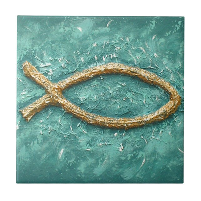 Die Fische Fliese (Vorderseite)