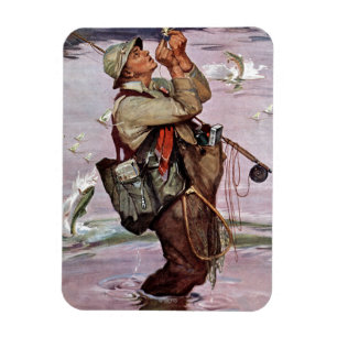 Die Fische springen Magnet