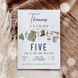 Die Fischerei am Geburtstag O-Fisch-Verbündete der Einladung