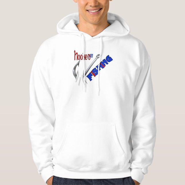 Die Fischerei auf der Sonnenseite Hoodie (Vorderseite)