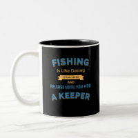 Die Fischerei ist wie ein Verabredet Fisch-Slogan