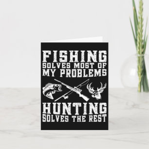Die Fischerei löst die meisten meiner Probleme mit Karte