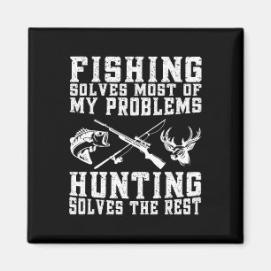 Die Fischerei löst die meisten meiner Probleme mit Magnet