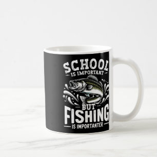 Die Fischschule für die Fischerei ist wichtig, abe Kaffeetasse