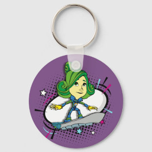 Die Fixies   Fixie Comic- Verda auf ihrem Fixieboa Schlüsselanhänger