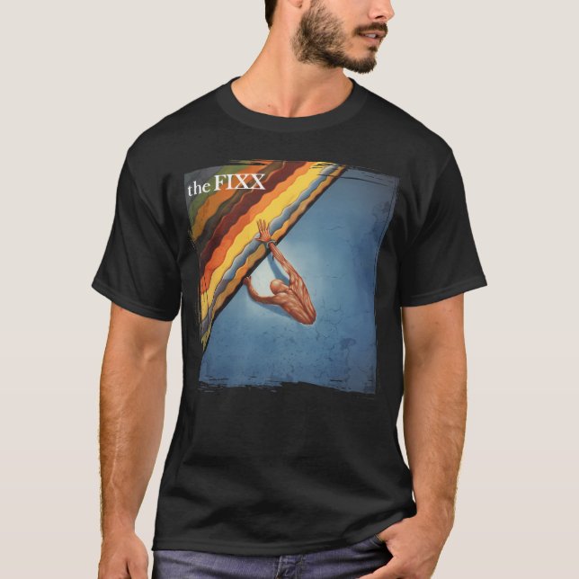 Die Fixx erreichen den Strand. T-Shirt (Vorderseite)