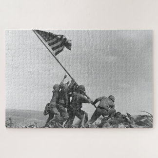 Die Flagge auf Iwo Jima hissen Puzzle