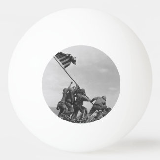 Die Flagge auf Iwo Jima Tischtennisball