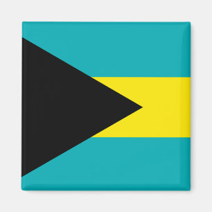 Die Flagge Bahamas Magnet