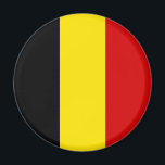 Die Flagge Belgiens Magnet<br><div class="desc">Die Flagge Belgiens besteht aus schwarzen,  gelben und roten Linien. Es ist ein großartiges Geschenk für diejenigen,  die Belgien Liebe oder haben ein belgisches Erbe. Dieses Design steht Ihnen auch für viele andere Produkte zur Verfügung.</div>