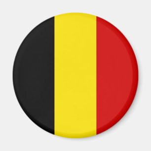 Die Flagge Belgiens Magnet